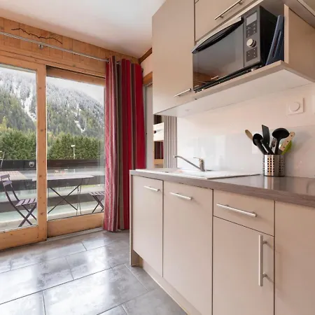 Posette Vue 5mn Pistes Parking 霞慕尼