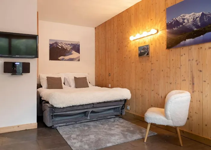 Posette Vue 5mn Pistes Parking Apartamento Chamonix